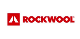 Logo Rockwool, empresa de herramientas y sistemas de construcción
